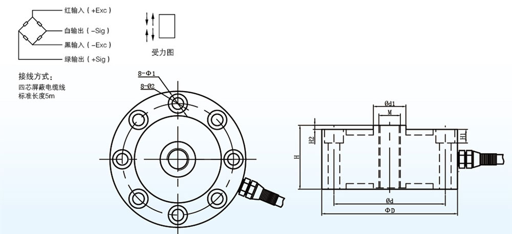 CL07型壓式輪傳感器