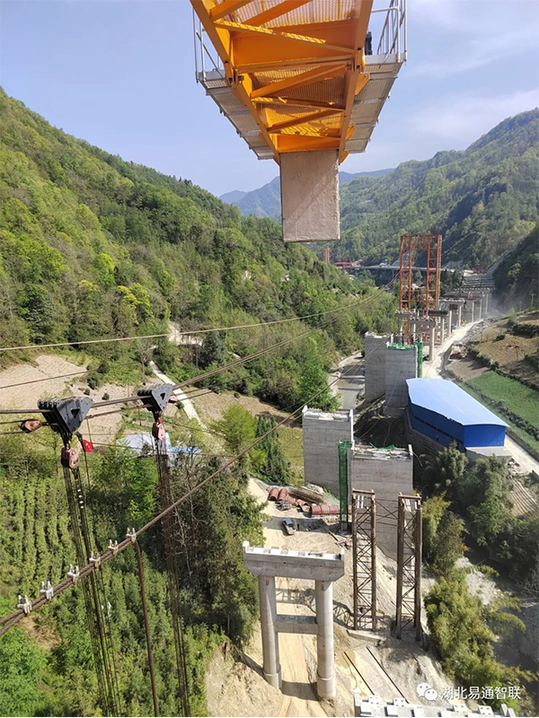 易通智聯(lián)助力九綿高速—溝家灣大橋、桂溪大橋等纜索吊安全監(jiān)控管理系統(tǒng)項目